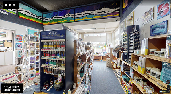Red Bluff Art Gallery - art supplies